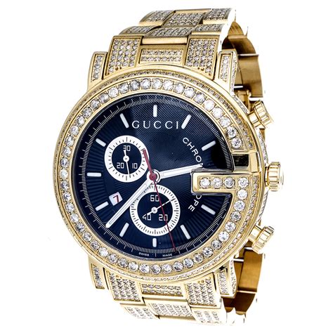 mens diamond gucci watch replica|replica gucci watches for sale.